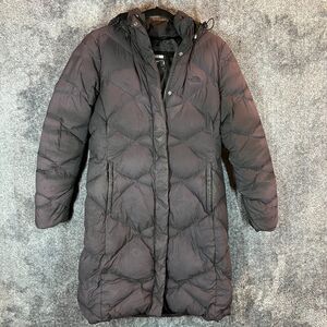 THE NORTH FACE Miss Metro Parka Jacket Womens Medium Black Faded Down 550 Winter